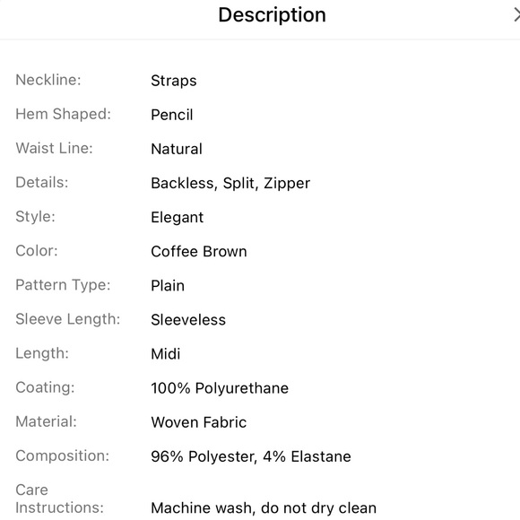 SHEIN BAE Plus Size Women
Elegant Party plus size 0XL - Picture 4 of 5